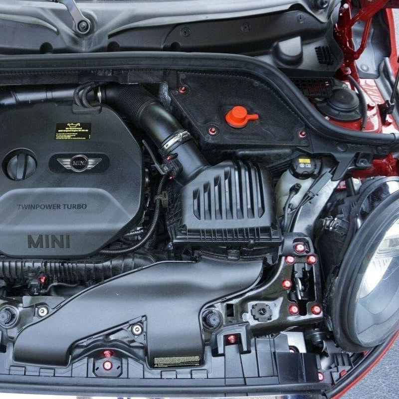 ZSPEC Stage-3 Dress Up Bolts® Fastener Kit for Mini Cooper S F56S, Stainless & Billet