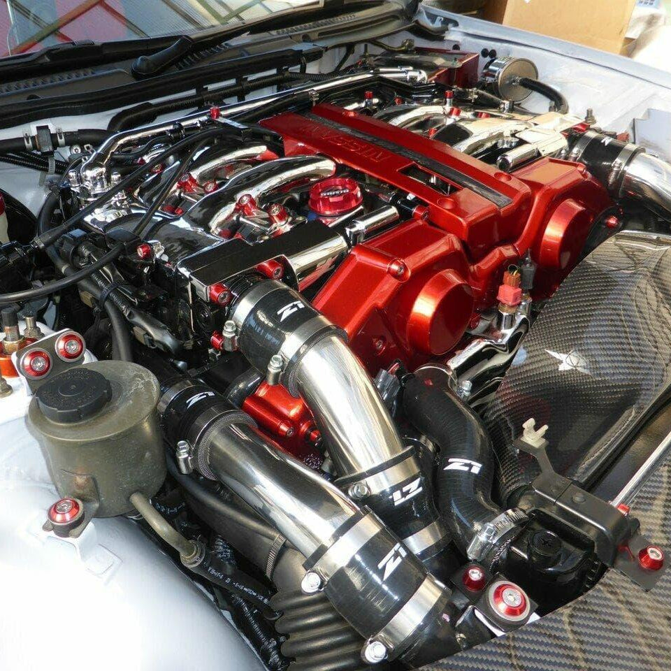 ZSPEC Stage-3 Dress Up Bolts® Fastener Kit for '90-99 Nissan 300zx Z32, Stainless & Billet