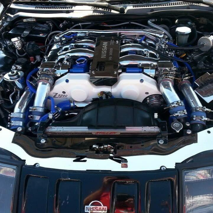 ZSPEC Stage-3 Dress Up Bolts® Fastener Kit for '90-99 Nissan 300zx Z32, Stainless & Billet