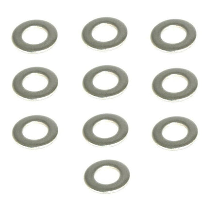 ZSPEC M5 Flat Washers, SUS304 Stainless, 10-Pack