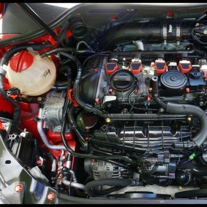 ZSPEC Stage-1 Dress Up Bolts® Fastener Kit for '10-14 VW MK6 Golf GTI/Jetta 2.0L, Stainless & Billet