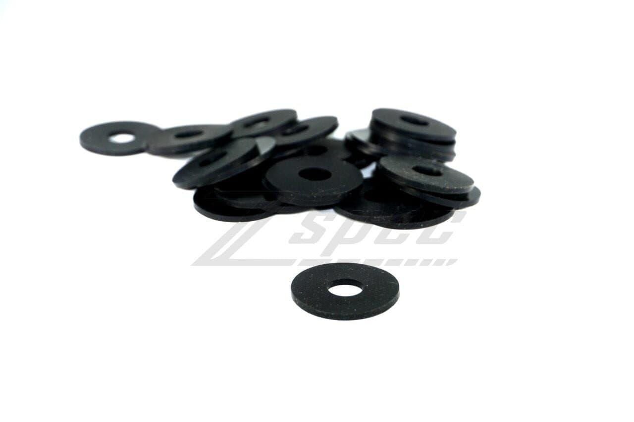 ZSPEC M8 Silicone-Rubber Fender Washers, 25-Pack