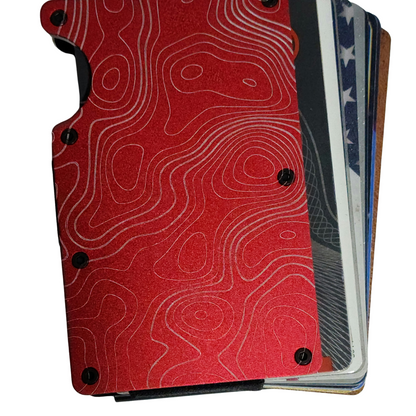 Aspire Topography Aluminum Wallet