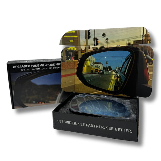 Upgraded Wide View Side Mirrors for Tacoma (2024-2026)