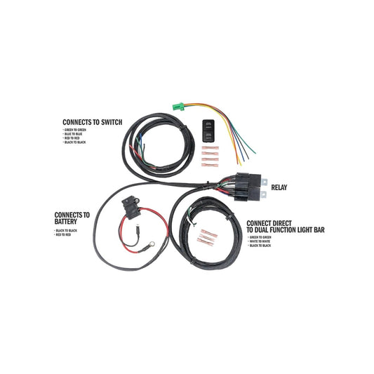 Wiring Harness for Dual Function Light Bar