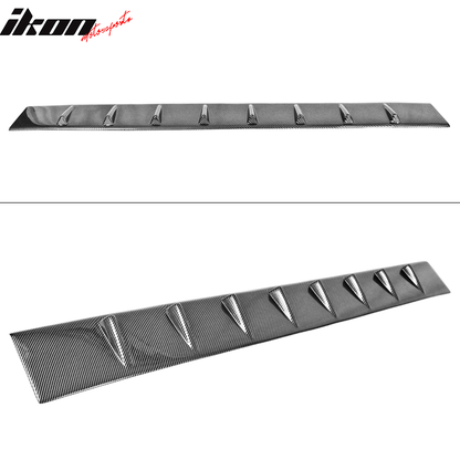 2011-2023 Dodge Charger IKON Style Shark Fin Roof Vane Spoiler Wing