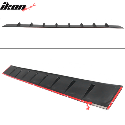 2011-2023 Dodge Charger IKON Style Shark Fin Roof Vane Spoiler Wing