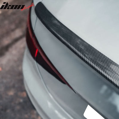 2017-2025 Audi A4 B9 Sedan S4 Style Rear Spoiler Wing Carbon Fiber