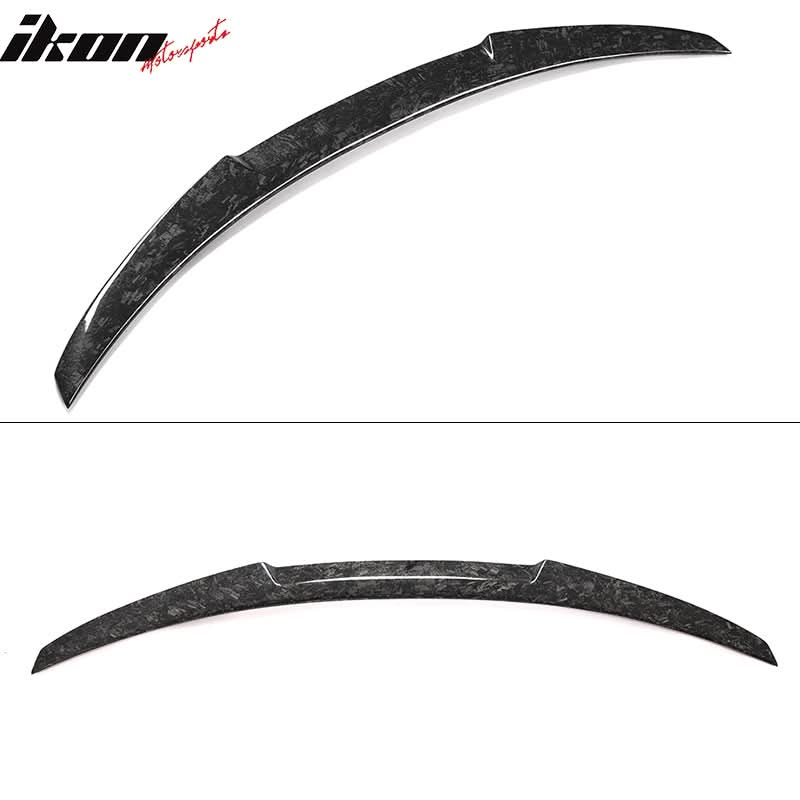 2012-2018 BMW F30 F80 M4 Style Forged Carbon Fiber Trunk Spoiler