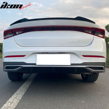 2021-2023 Kia K5 V Style Rear Trunk Spoiler Wing Lip ABS