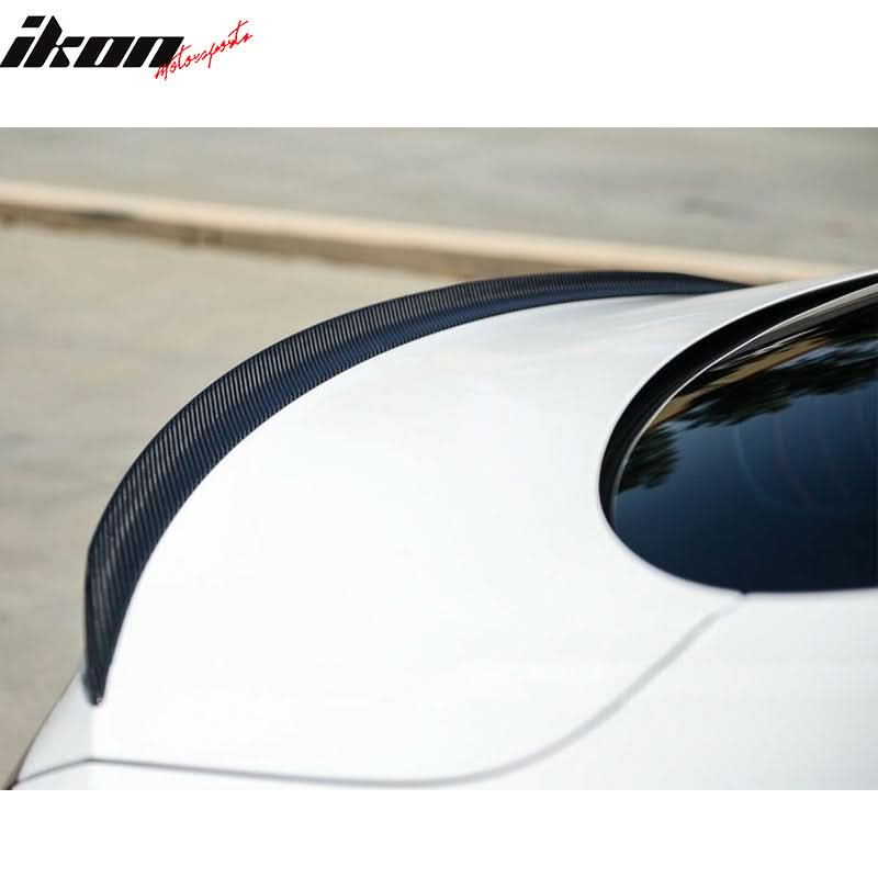 2017-2022 Benz W205 C Class Coupe AMG Style Trunk Spoiler Carbon Fiber
