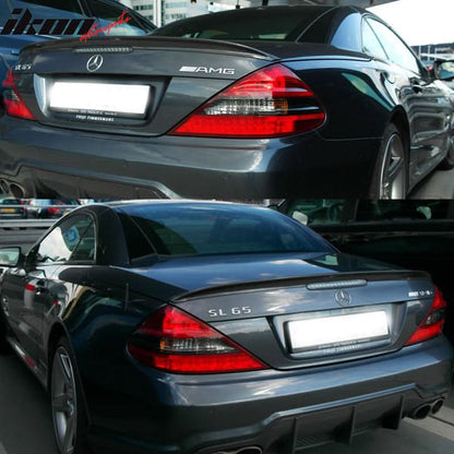 2003-2011 Mercedes Benz SL-Class R230 Rear Trunk Spoiler ABS