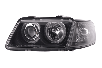 Audi A3 (8L) Black Angel Eye Headlights (1996-2000)