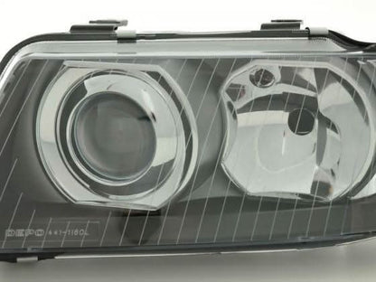Audi A3 (8L) Black Headlight Set (2000-2003)