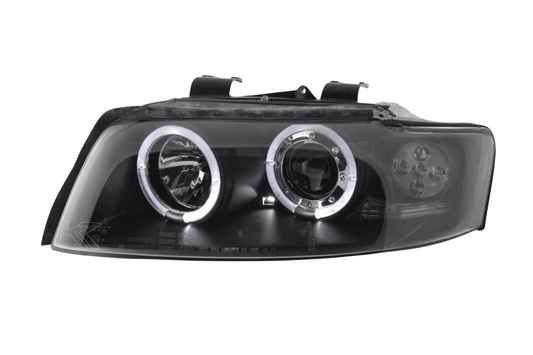 Audi A4 (B6 8E) Black Angel Eyes Headlight Set (2001-2004)