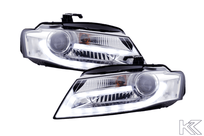 Audi A4 (B8/8K) OE+ Chrome Headlights - (2008-2011)