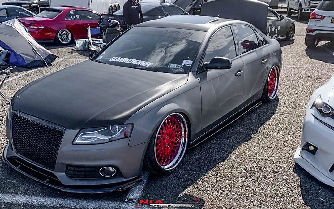 Audi A4 NIA Side Skirts Splitter Lip 2009-16