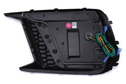 OLM Clear Tri-Bar Fog Light Bezel - 2018-2021 Subaru STI / 2018 WRX