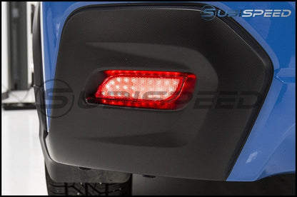 OLM Crosstrek Rear Bumper Reflector with Turn Signals - 2013-2017 Crosstrek