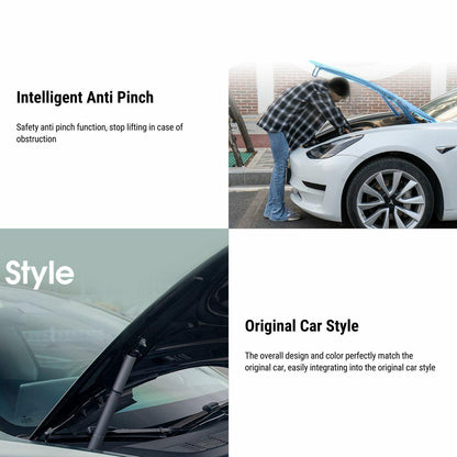 TESERY Auto Power Frunk for Model 3/Y | Hands-Free Electric Front Trunk