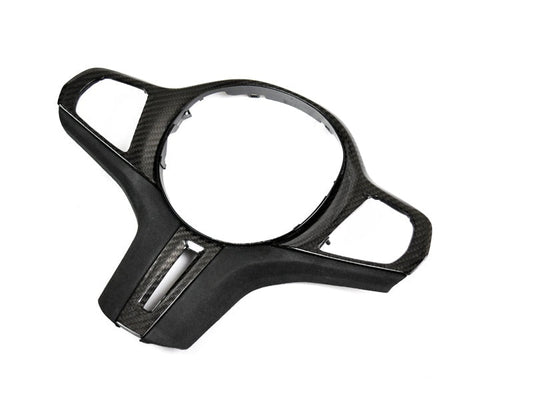 AutoTecknic Carbon Alcantara Steering Wheel Trim - BMW G20 3-Series