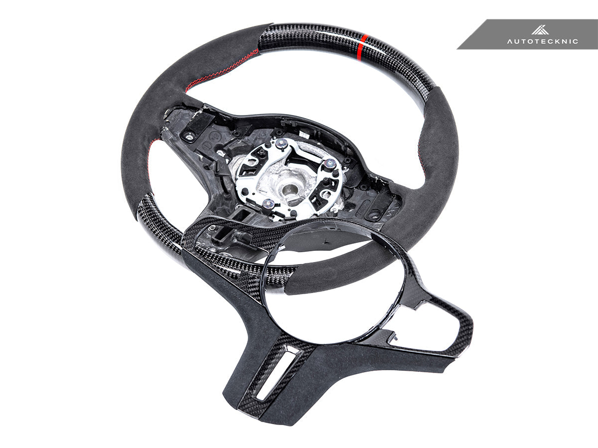 AutoTecknic Replacement Carbon Steering Wheel - F95 X5M | F96 X6M
