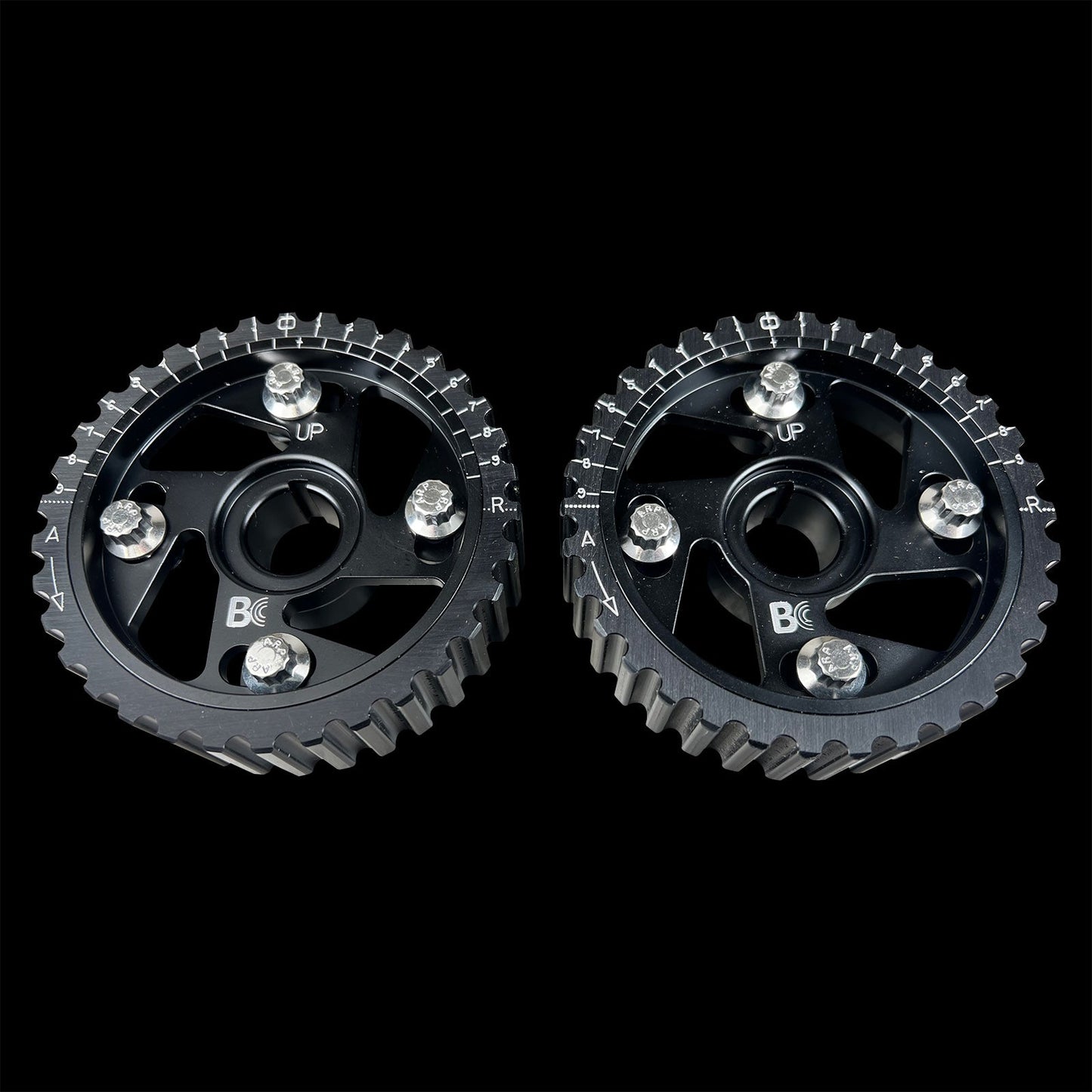 Brian Crower BC8801B - Honda B Series Adjustable Cam Gears - All Black