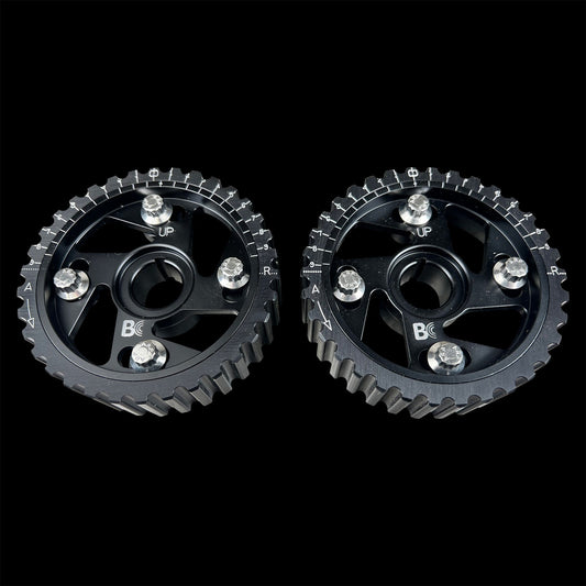 Brian Crower BC8801B - Honda B Series Adjustable Cam Gears - All Black