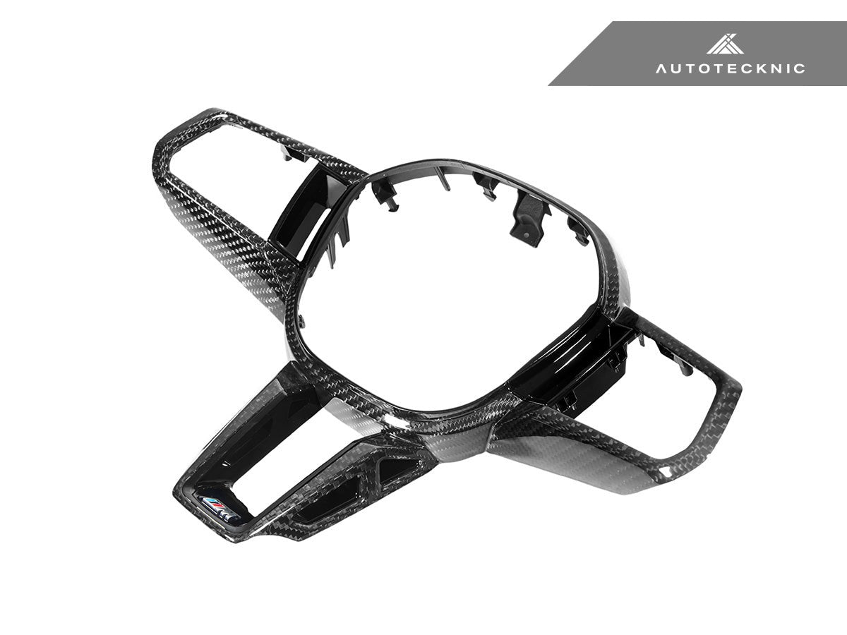 AutoTecknic Carbon Fiber Steering Wheel Trim - BMW G60/ G61 5-Series