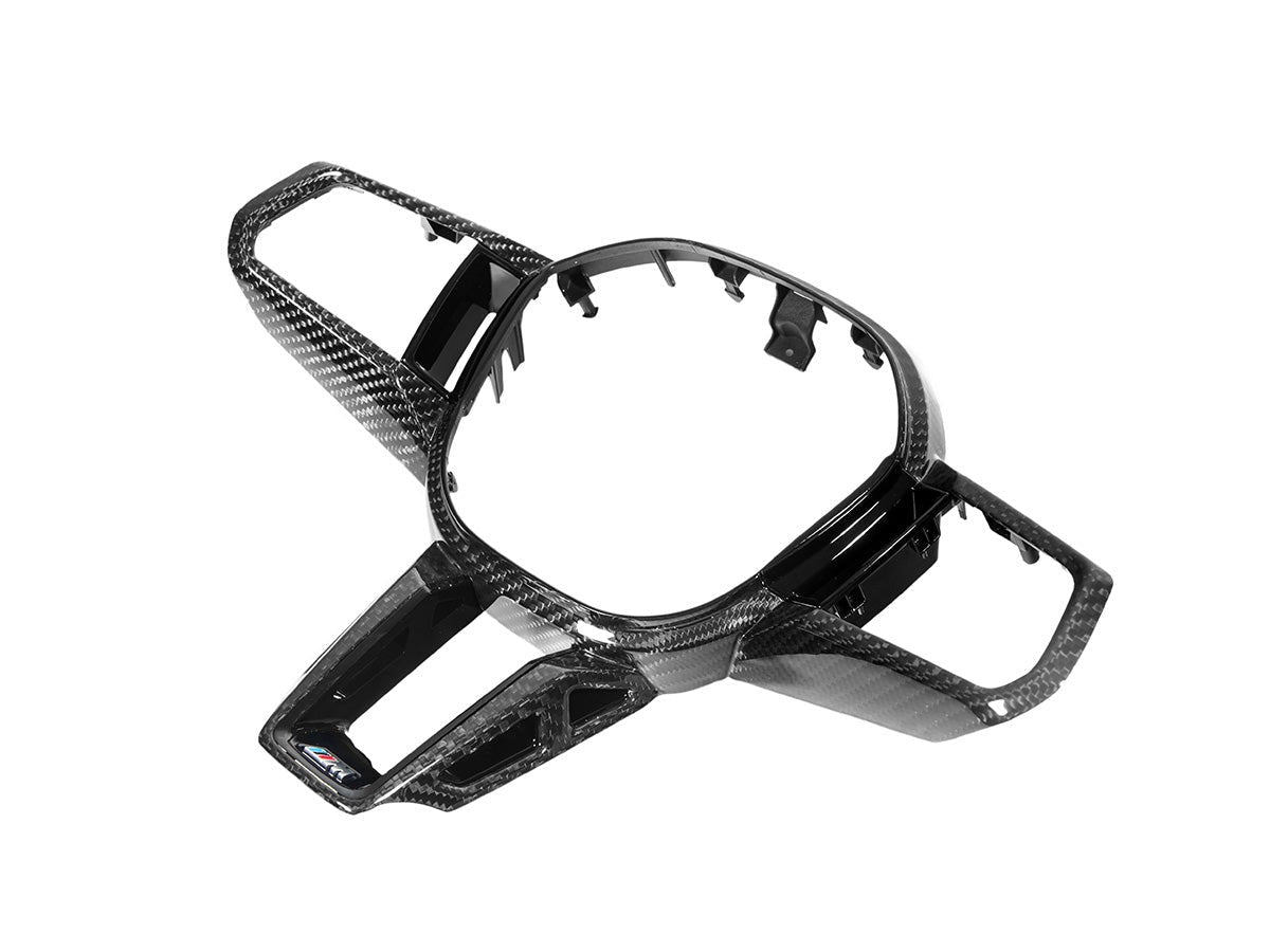 AutoTecknic Carbon Fiber Steering Wheel Trim - BMW G60/ G61 5-Series