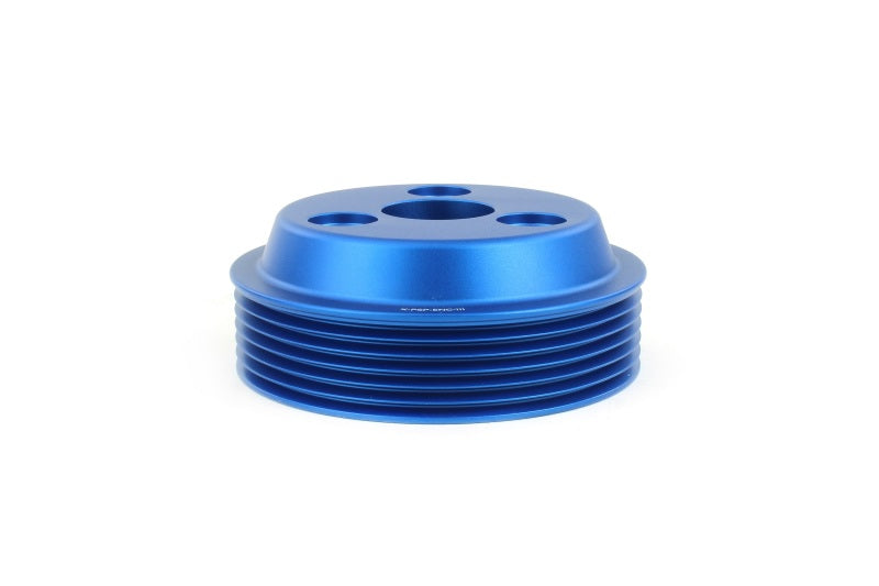 Perrin [22-25 WRX / 19-22 Forester / 20-22 Legacy / 21-22 Crosstrek] Lightweight Water Pump Pulley Blue | PSP-ENG-112BL