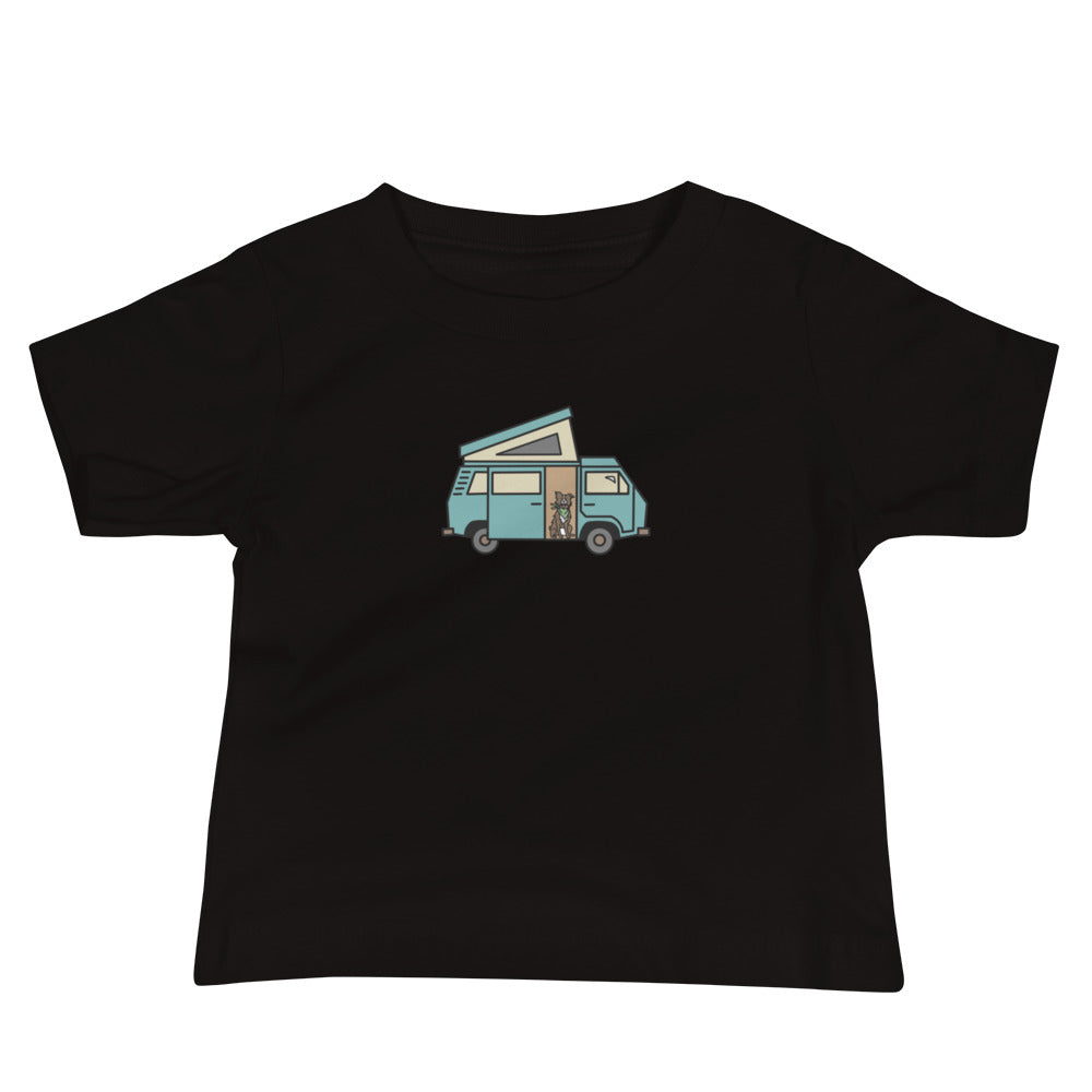 Dog in Van Baby T-Shirt