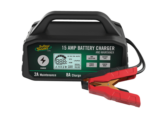 15/8/2 AMP Power Tender® Selectable 12V Battery Charger