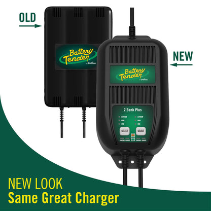 2-Bank, 1.25 AMP 12V Battery Charger