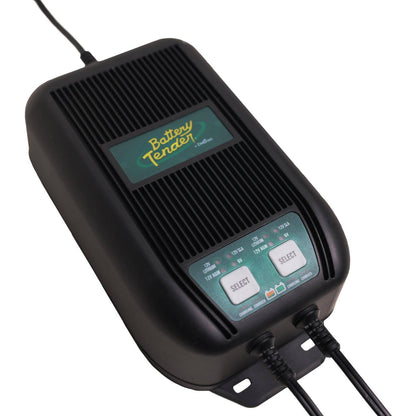 2-Bank Selectable 12V or 6V, 6 AMP Battery Charger