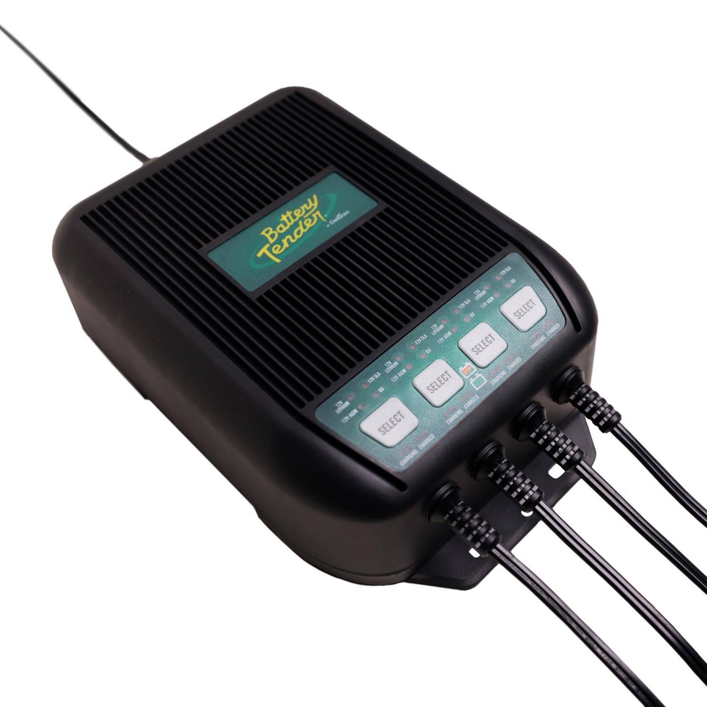 4-Bank Selectable 12V or 6V, 12 AMP Battery Charger