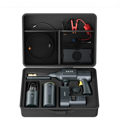 BAYU 6-in-1 Portable Car Emergency Kit | Pressure Washer + Vacuum + Jump Starter + More