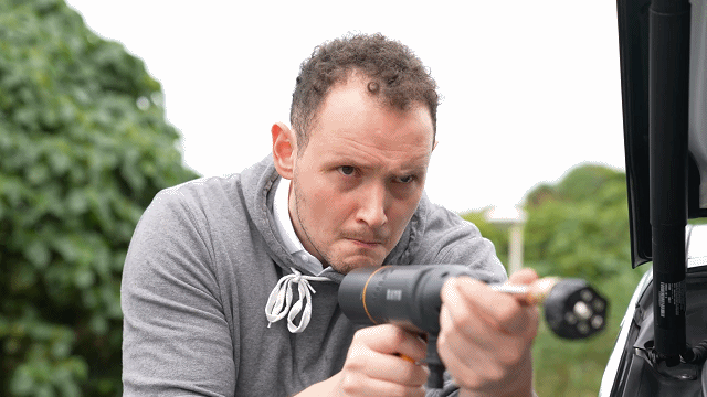 BAYU Portable Pressure Washer | 130W 200PSI | 40-Min Runtime | Complete Kit