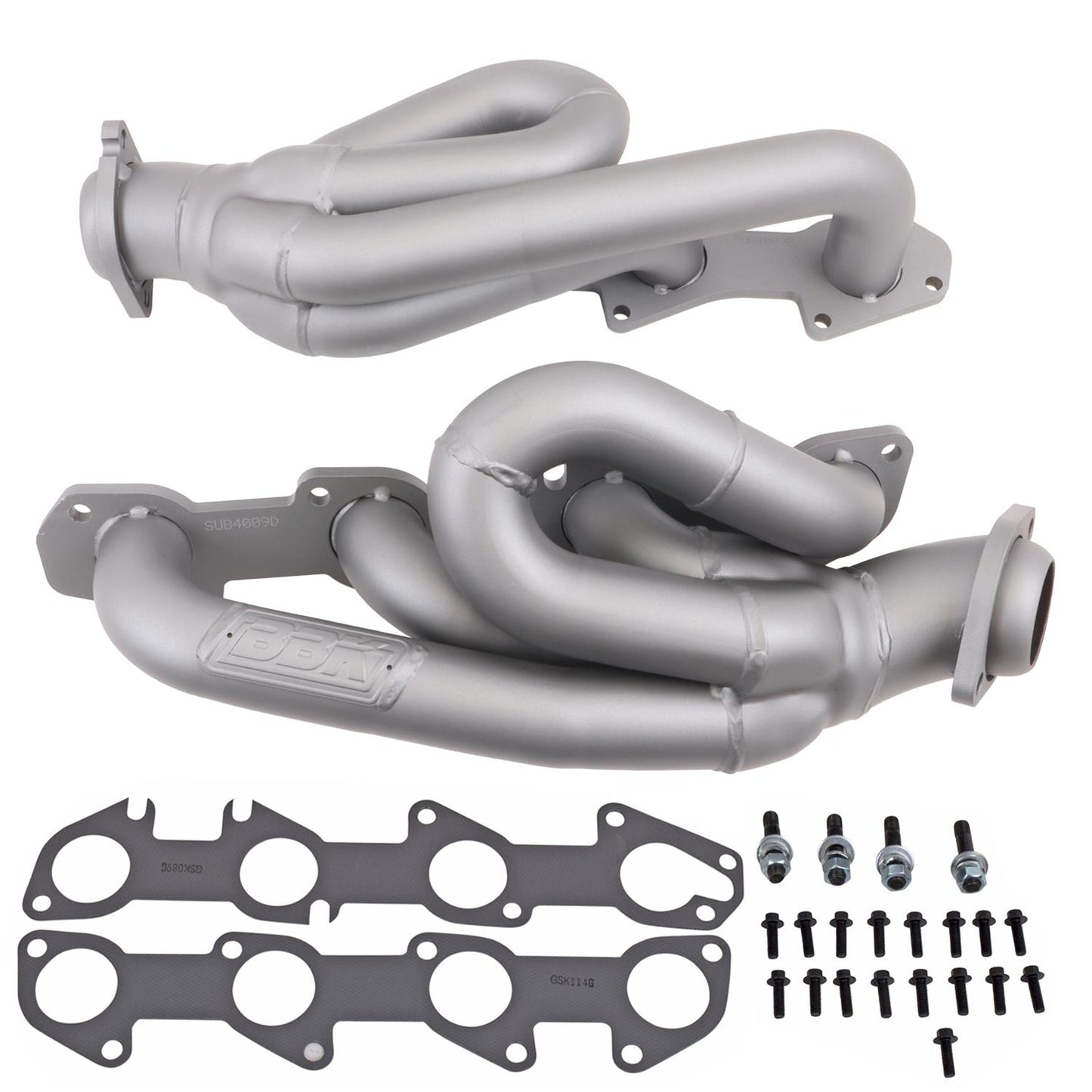 BBK DODGE RAM TRUCK 5.7L HEMI 1-3/4 SHORTY HEADERS (TITANIUM CERAMIC) 4009