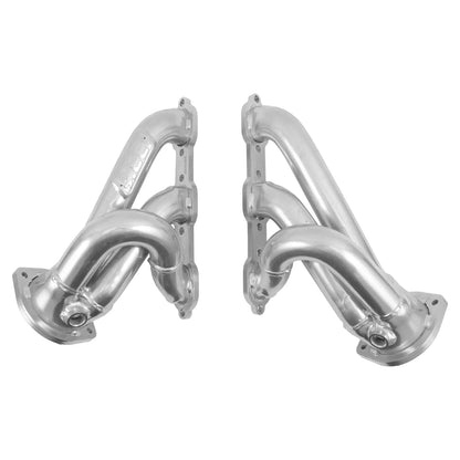 Dodge Challenger Charger 300 V6 3.5 1-3/4 Shorty Headers - Polished Silver Ceramic 06-10