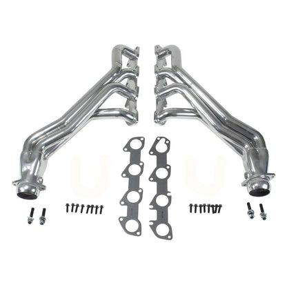 Dodge Challenger Charger 5.7 Hemi 1-3/4 Long Tube Exhaust Headers Polished Silver Ceramic 05-08