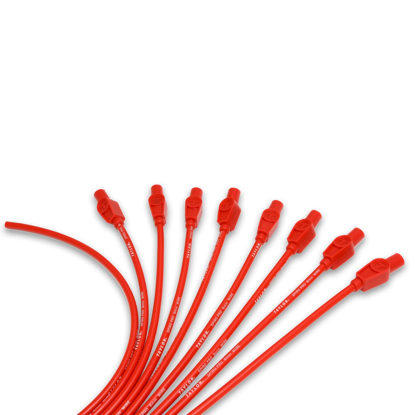 Taylor Cable 8mm Spiro-Pro univ 8 cyl 180 red 73255