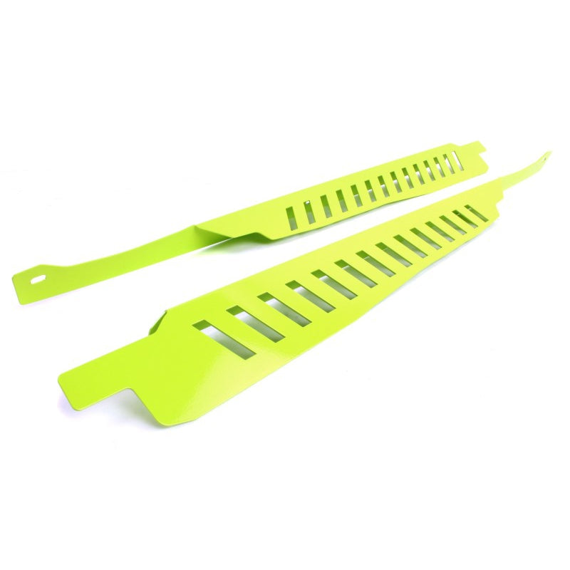 PERRIN Performance [11-14 WRX, 08-14 STI] Fender Shrouds  - Neon Yellow | PSP-ENG-549NY