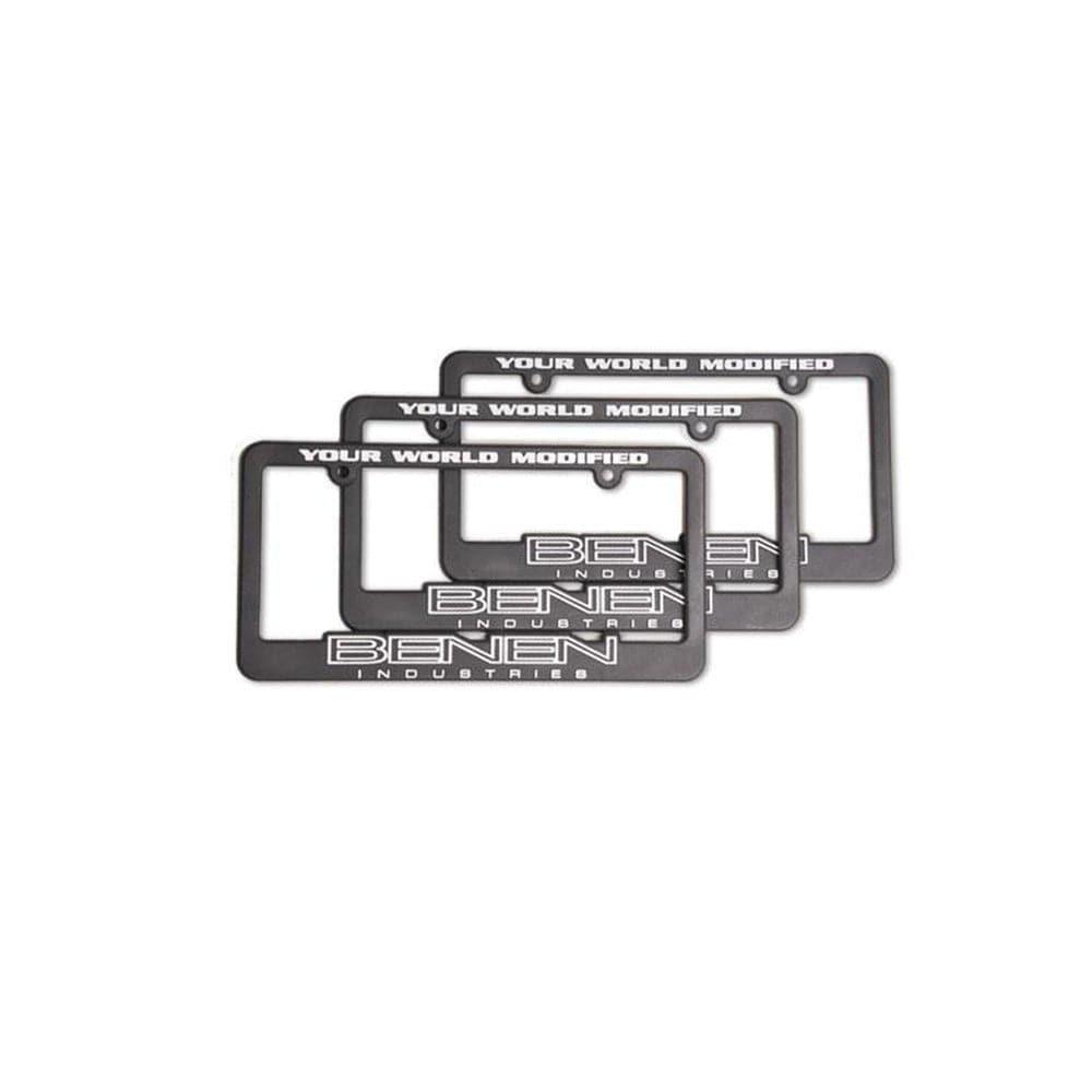 BENEN Industries License Plate Frame
