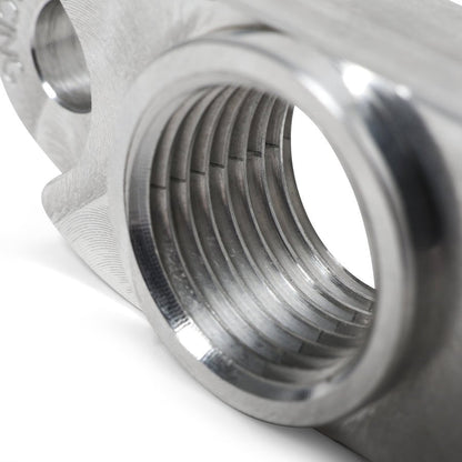 BLOX Racing Billet Oil Drain Flange