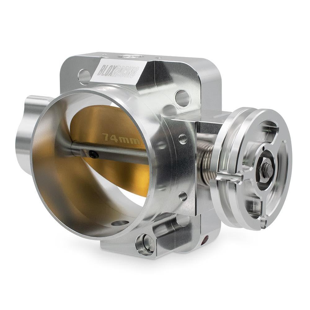 BLOX Racing Billet Throttle Body V2 - B/D/F/H-Series - 70mm/72mm/74mm/76mm
