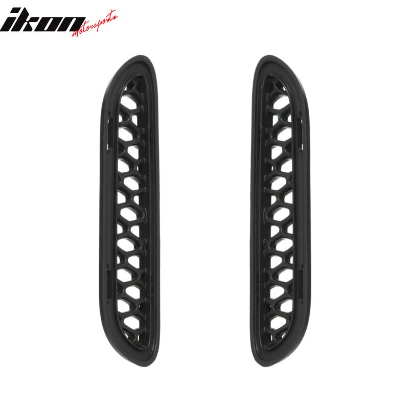 2015-2023 Dodge Charger Black Rear Diffuser Lip Clear Brake Light PP