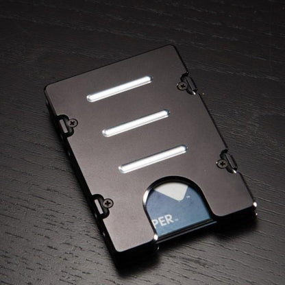 Standard Fluted - BilletVault Aluminum Wallet