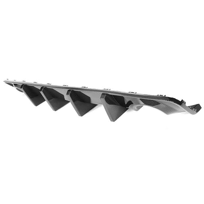 Rear Bumper Diffuser for 2020-2024 Dodge Charger Widebody IKON Style P