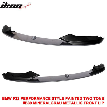 14-20 F32 F33 F36 4 Series Performance Front Bumper Lip 2 Tone